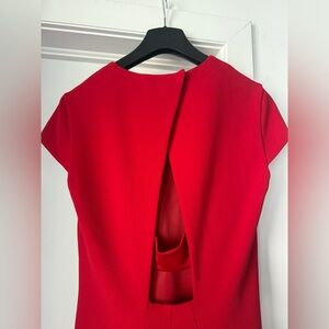Mango Bold Red mini Dress